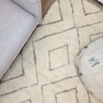 Aslem - Tapis berbère beige 252x157