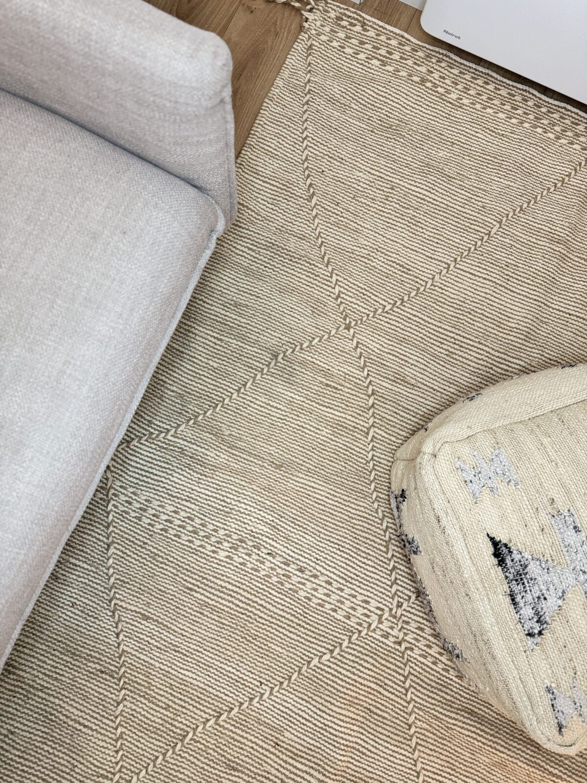 Tilelli - Tapis berbère beige 270x150 – Image 1