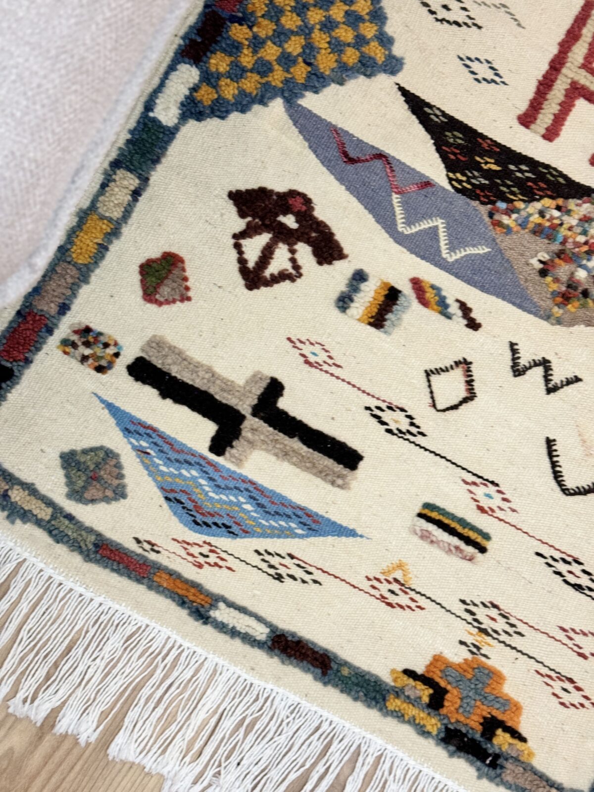 Izli - Tapis symbole berbère 147x260 – Image 4