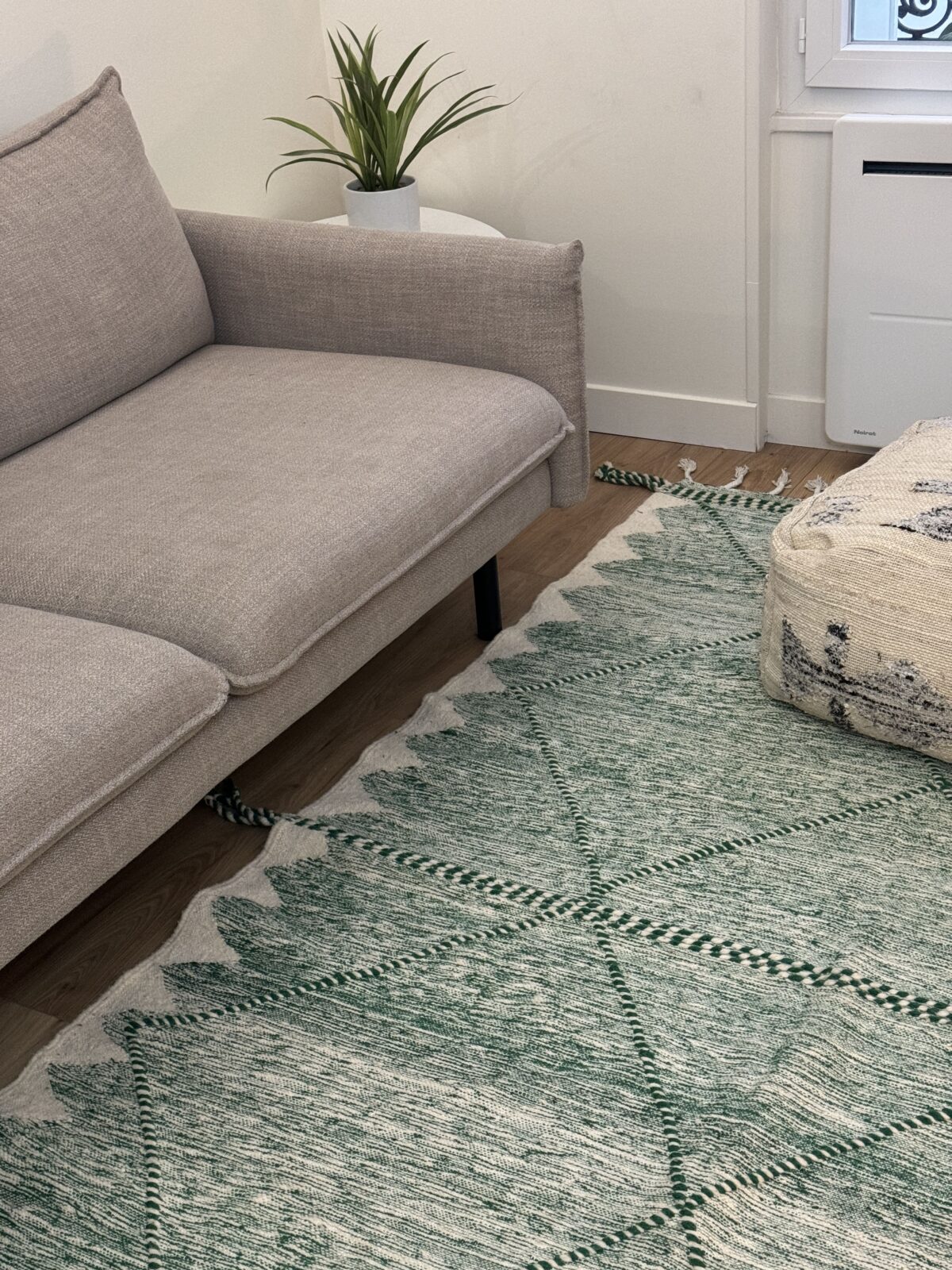 Tafrawt - Tapis berbère vert 257x153 – Image 3